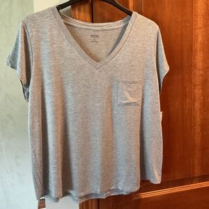 Ladies Alfani Sleep T-Shirt in Gray  XL
